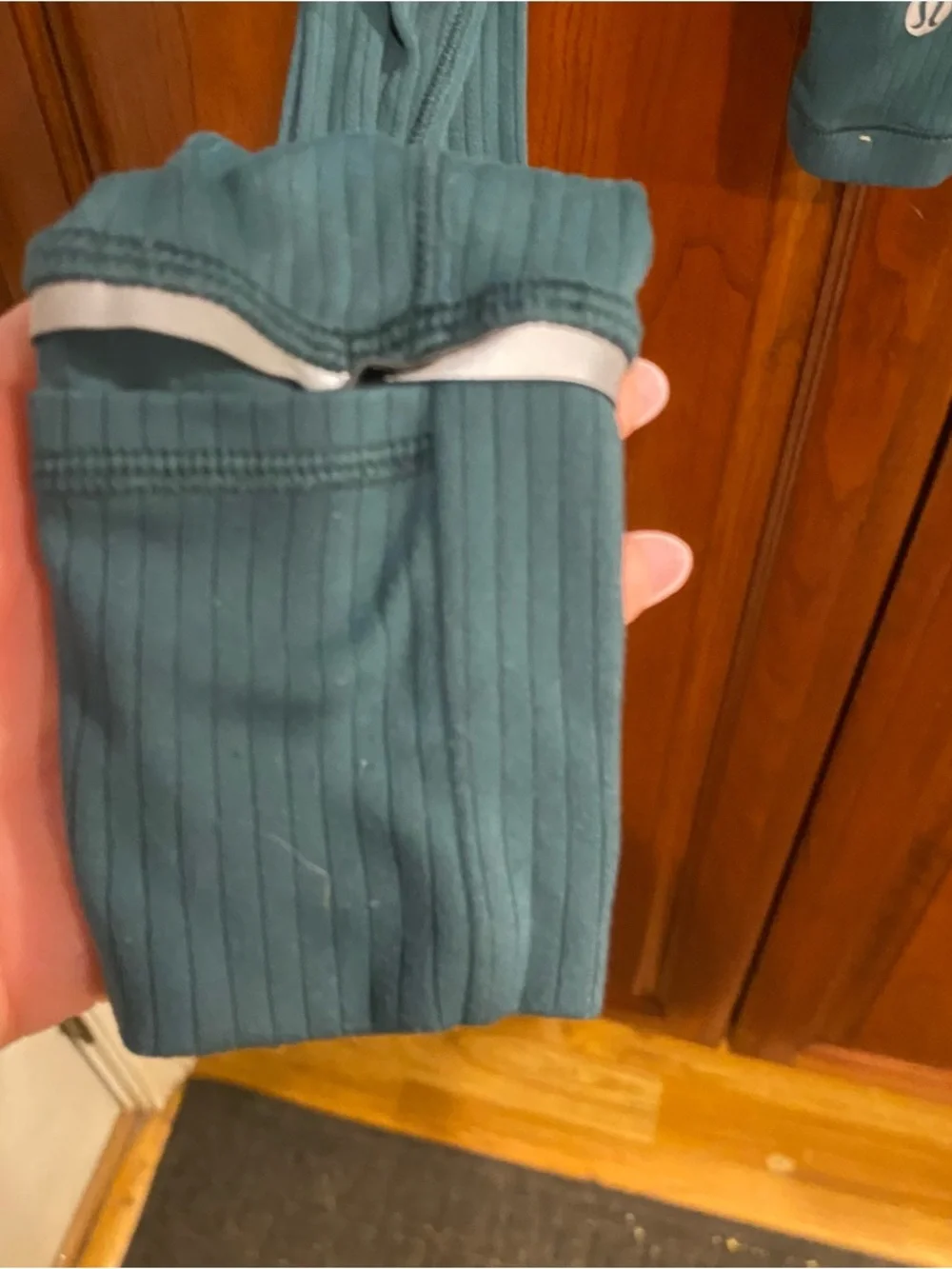 Lululemon It's Rulu Run Ribbed Cropped Half Zip - Picture 4 of 8